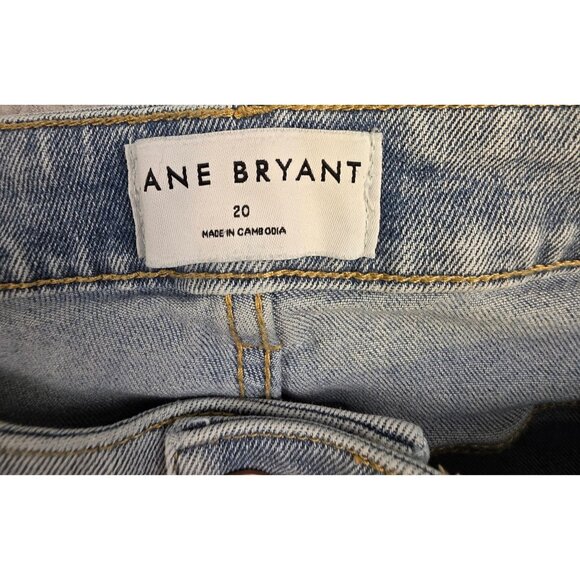 Lane Bryant Women's Capri Embroidered Jeans Size 20 - Picture 5 of 9